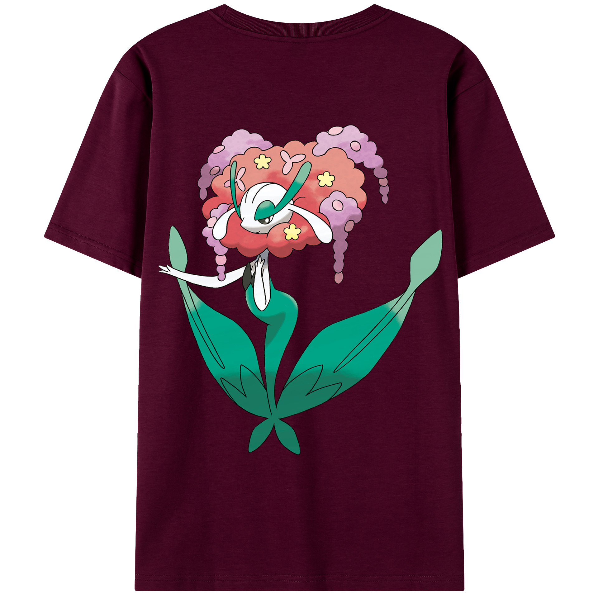 （画像用） ポケットモンスター Pokémon レディース半袖Tシャツ(バックプリント)